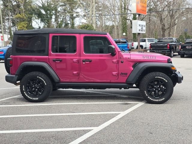 2022 Jeep Wrangler Unlimited Willys