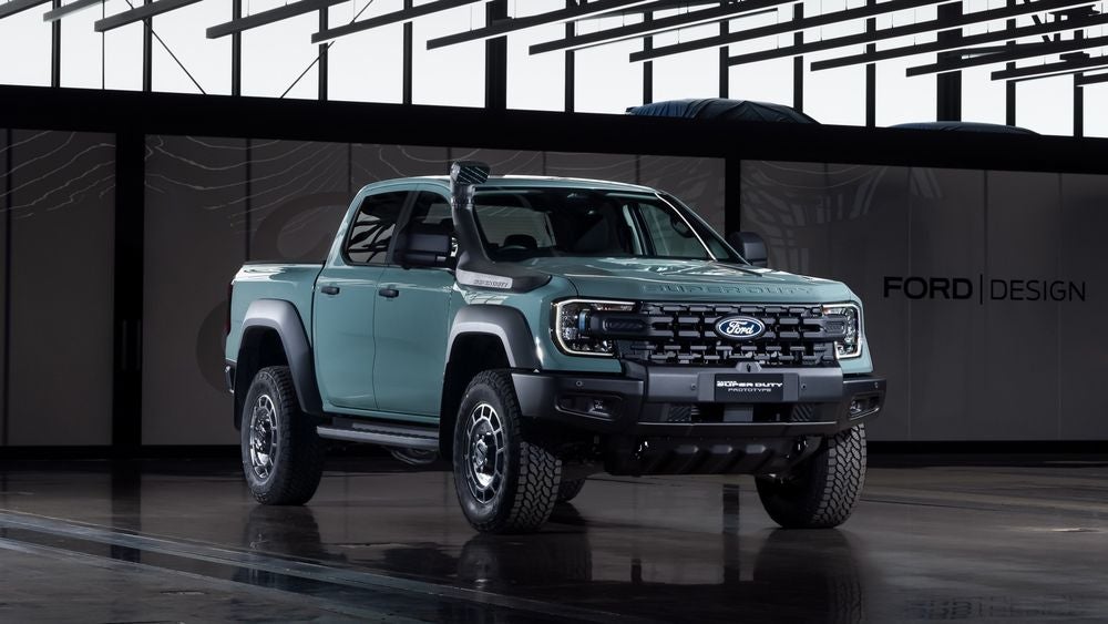 Ford Truck Front View