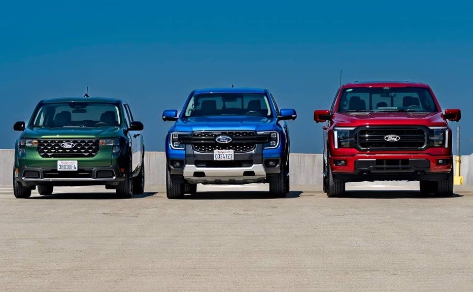 Ford Truck Side Profile