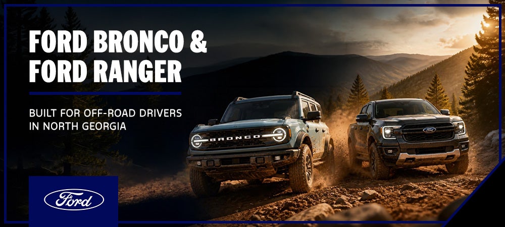 Ford Bronco and Ford Ranger