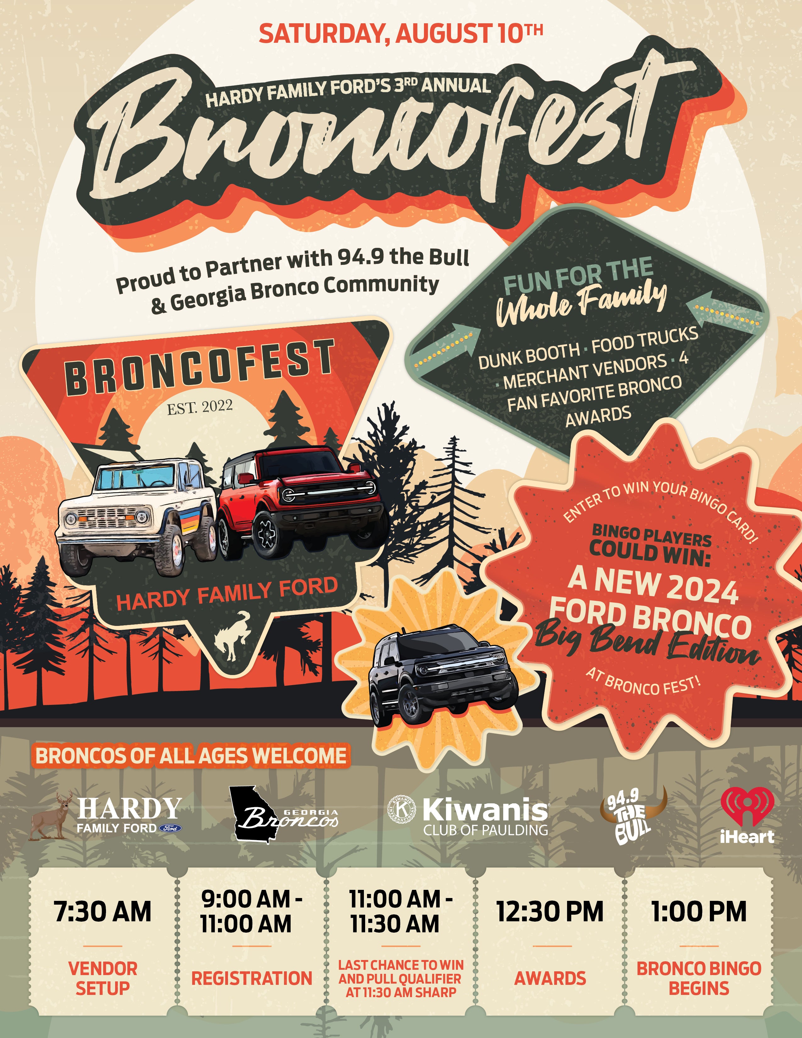 Hardy Family Ford Bronco Fest 2024
