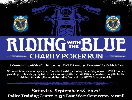 Riding with the Blue